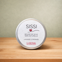 BOUGIE SOJA LAVANDE SISSI DIVINE SÉRÉNITÉ FÉMININE