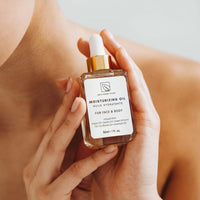 HUILE HYDRATANTE LUXUEUSE POUR PEAUX SENSIBLES NATURELLEMENT NOURRIE ET RAYONNANTE SANS PLASTIQUE