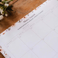 PETALS AGENDA HEBDOMADAIRE FLORAL SERENITE CREATIVES