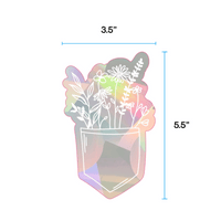AUTOCOLLANT ATTRAPE-SOLEIL JARDIN DE POCHE