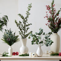 VASES BLANCS ARTIPLANTO COLLECTION POUR DECOR INTERIEUR ELEGANT MODERNE STYLECONTEMPORAIN