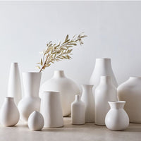 VASES BLANCS ARTIPLANTO COLLECTION POUR DECOR INTERIEUR ELEGANT MODERNE STYLECONTEMPORAIN