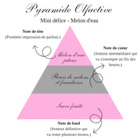 LA BOUGIE MINI DÉLICE - MELON D`EAU