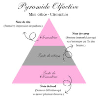 LA BOUGIE MINI DÉLICE - CLÉMENTINE