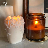 BOUGIE PILIER FLORALE