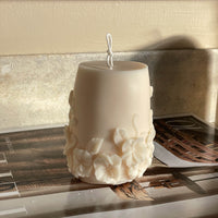 BOUGIE PILIER FLORALE