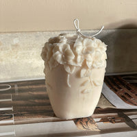 BOUGIE PILIER FLORALE