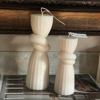 BOUGIE SABLIER NOUÉE