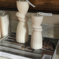 BOUGIE SABLIER NOUÉE