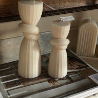 BOUGIE SABLIER NOUÉE