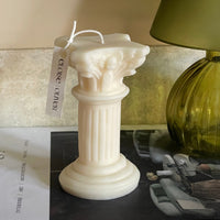 BOUGIE EN FORME DE COLONNE ROMAINE