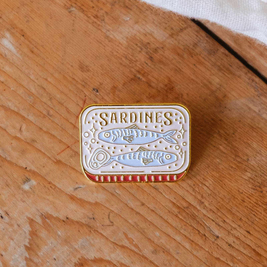 "Cozy Sardines" Enamel Pin ENAMEL PIN - COZY SARDINES