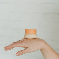 SWEET ORANGE GRAPEFRUIT SOLID SHAMPOO MOISTURIZES HAIR AND EASY STYLING ZERO WASTE FOR ALL HAIR TYPES
