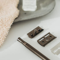 RASOIR DE SÉCURITÉ À LAME UNIQUE DURABLE ET ÉCOLOGIQUE DESIGN ÉLÉGANT POUR HOMMES EN QUÊTE D UN RASAGE PRÉCIS