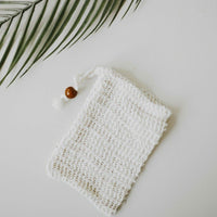SISAL SOAP SAVER BAG ECOLOGIQUE POUR AMATEURS DE DOUCHE DOUCE ET ECONOMIQUE POUR HYGIÈNE QUOTIDIENNE ET ECONOMIE EAU