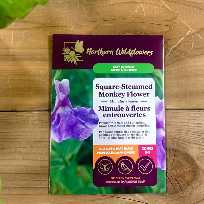 SEMENCES DE FLEURS: MIMULE A FLEURS ENTROUVERTES