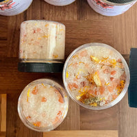 SELS DE BAIN SUNNY ORANGE ET CALENDULA DETENTE BIEN-ETRE