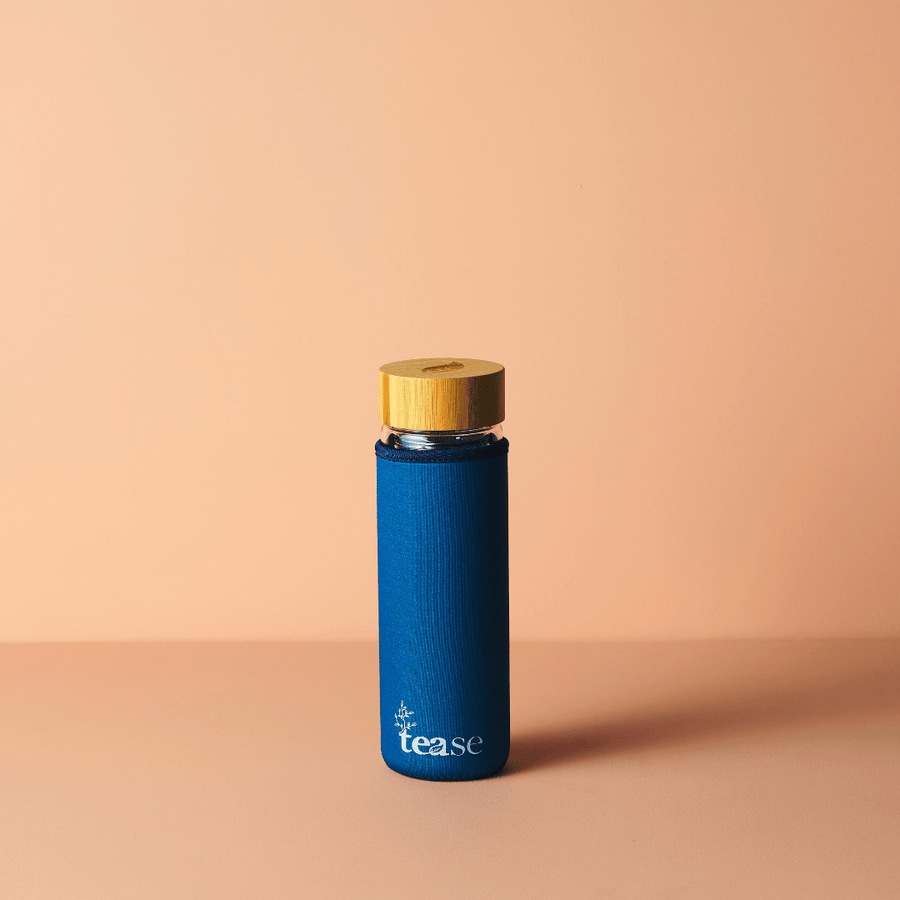 DURABLE GLASS AND BAMBOO TUMBLER