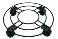 SUPPORT ROULETTES RONDE 15"