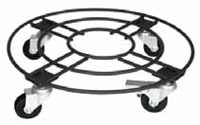 SUPPORT À ROULETTES RONDES POUR PLANTES PESANTES - 15"