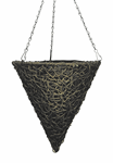 JARDINIÈRE EN CONE SUSPENDUE 14PO