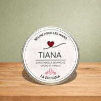 BAUME MAINS TIANA CACAO VANILLE NUTRITIF PEAUX SÈCHES