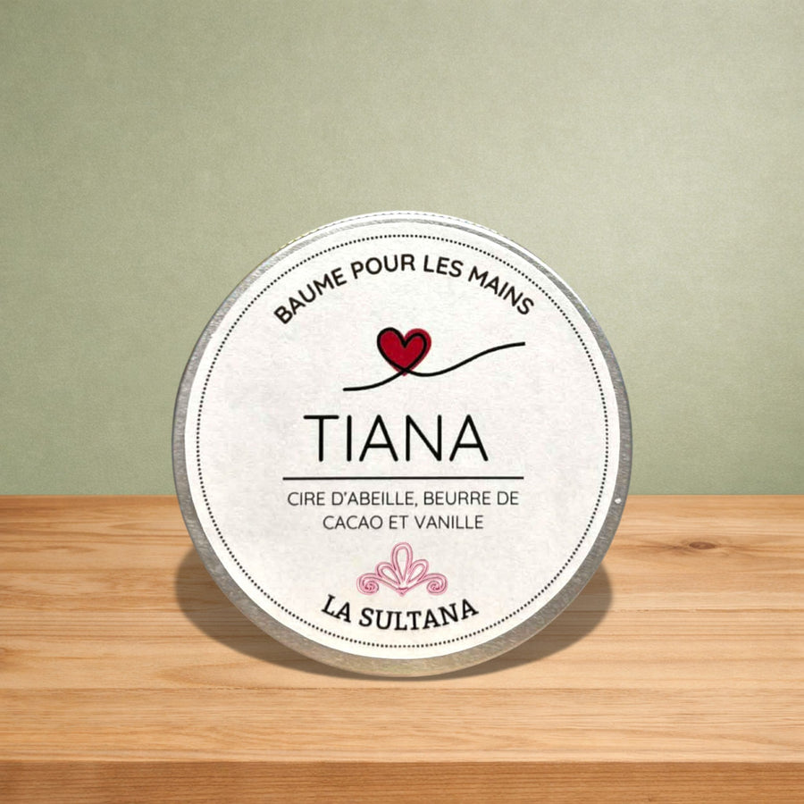 BAUME MAINS TIANA CACAO VANILLE NUTRITIF PEAUX SÈCHES