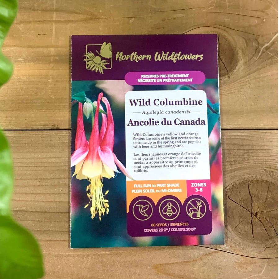 FLOWER SEEDS: CANADIAN COLUMBINE