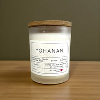BOUGIE DE SOJ - YOHANAN - FRUITS CONFITS