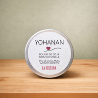 BOUGIE DE SOJ - YOHANAN - FRUITS CONFITS