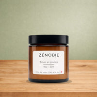 JASMINE TUBEROSE MAGNOLIA AMBER SCENTED SOY CANDLE