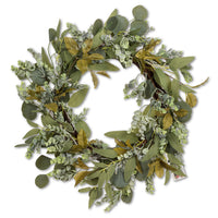 COURONNE LED EUCALYPTUS